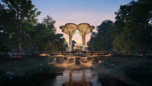 UK Government Reveals Five Shortlisted Designs for the Queen Elizabeth II Memorial in London - Image 10 of 21