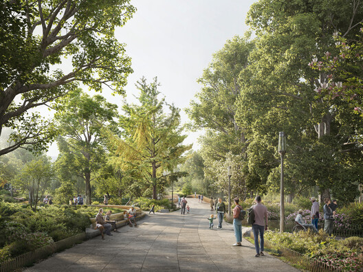 UK Government Reveals Five Shortlisted Designs for the Queen Elizabeth II Memorial in London - Image 13 of 21
