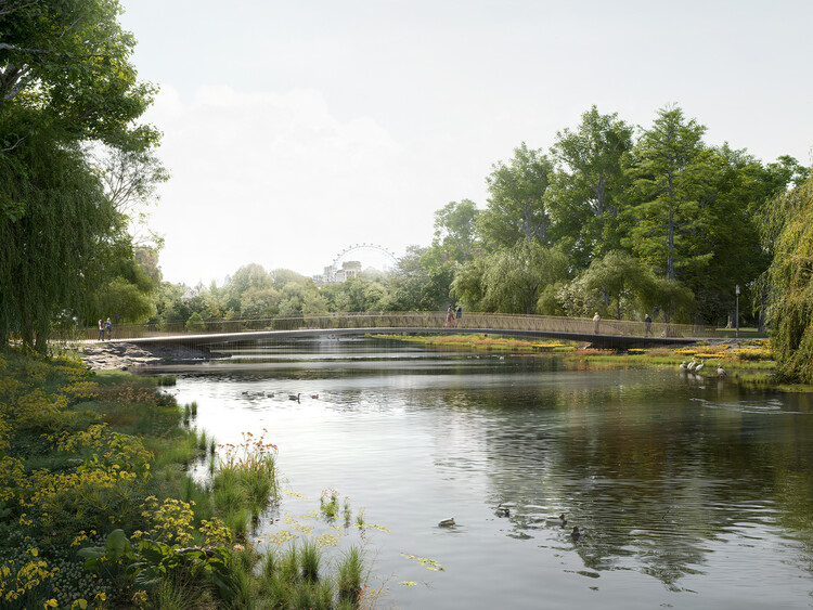 UK Government Reveals Five Shortlisted Designs for the Queen Elizabeth II Memorial in London - Image 12 of 21