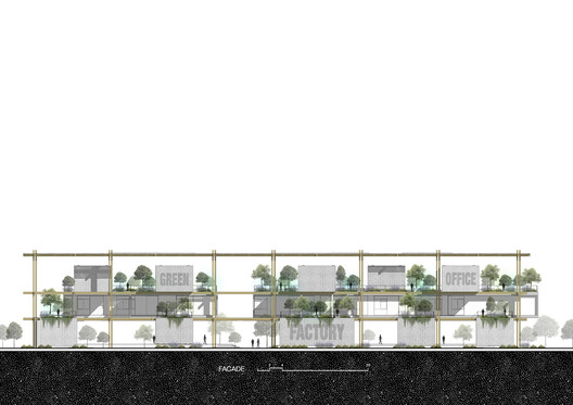 Oficinas de fábrica textil / Ho Khue Architects - Imagen 51 de 57