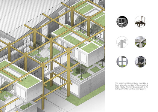 Oficinas de fábrica textil / Ho Khue Architects - Imagen 57 de 57