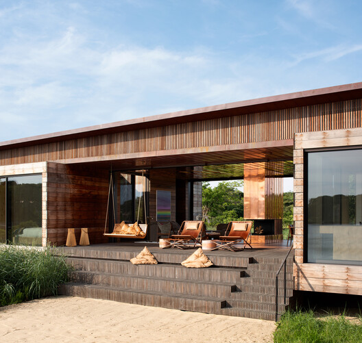 Morris Cove / Bates Masi + Architects - Exterior Photography, Wood, Deck