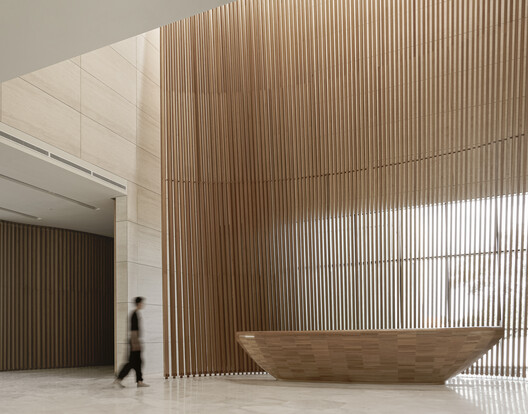 Embassy of the State of Kuwait / Architectkidd - Interior Photography, Wood, Glass