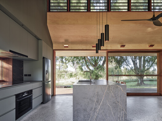 Kildrummie House / Ink Architects Sydney - Interior Photography, Kitchen, Wood, Countertop, Beam