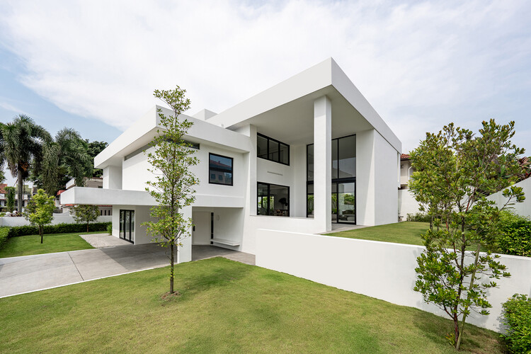 Flovik House / Fabian Tan Architect - Exterior Photography, Courtyard