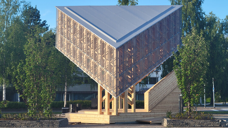 “KIDE” 户外舞台 / 阿尔托大学木材项目组 - 4 的图像 27