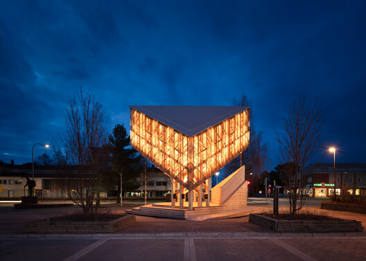 “KIDE” Outdoor Stage / Aalto University Wood Program - Exterior Photography