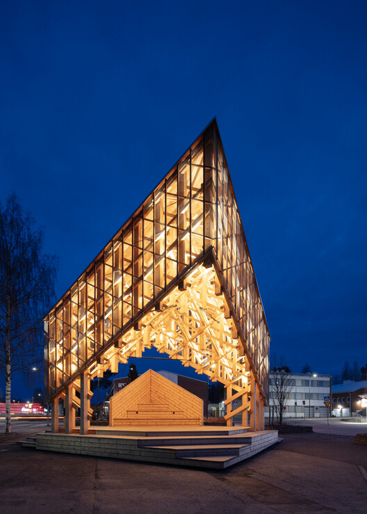 “KIDE” Outdoor Stage / Aalto University Wood Program - Exterior Photography