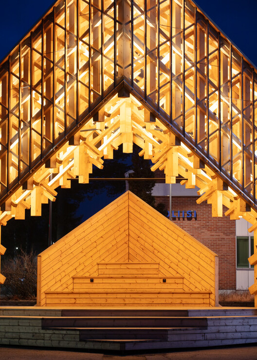 “KIDE” Outdoor Stage / Aalto University Wood Program - Image 15 of 27