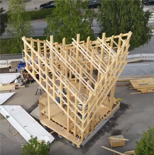 “KIDE” Outdoor Stage / Aalto University Wood Program - Image 13 of 27