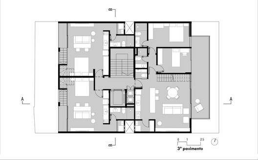 Residencial Janeiro 183 / DC Arquitetura + Basesete Arquitetos Residencial Janeiro 183 / DC Arquitetura + Basesete Arquitetos - Imagem 12 de 16