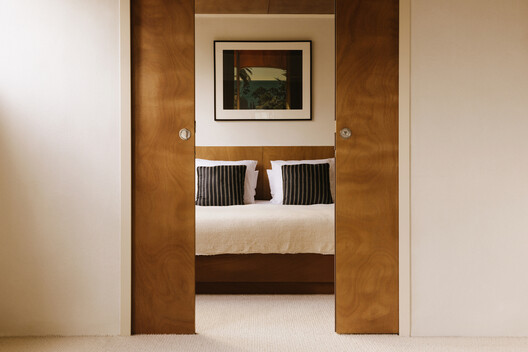 Apartment / Rudy Guénaire - Interior Photography, Bedroom, Wood, Door