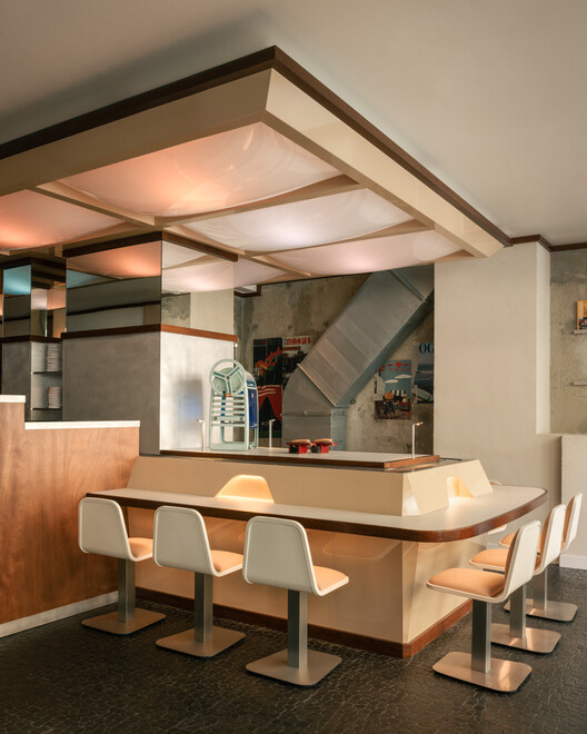  Matsuri Restaurant / Rudy Guénaire - Interior Photography, Dining room, Wood, Lighting, Table, Chair