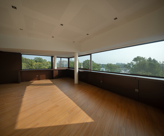 Xilu Garden Observation Tower / atelier mearc - Interior Photography, Wood, Glass