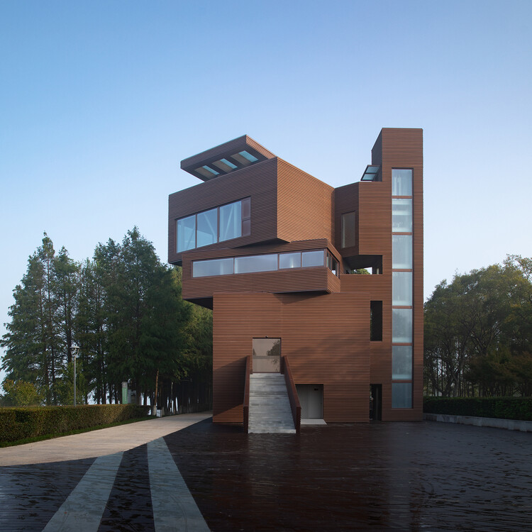 夕露园瞭望塔 / 米凹工作室 - 建筑图