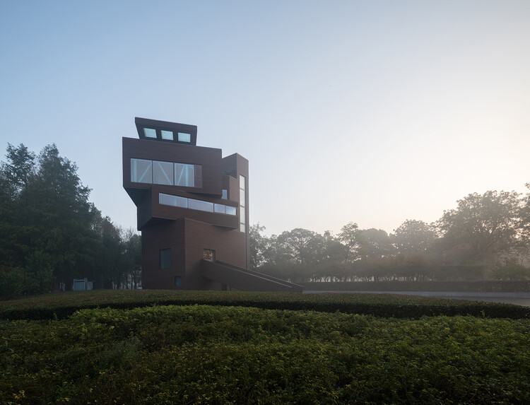 夕露园瞭望塔 / 米凹工作室 - 建筑图, 瞭望塔