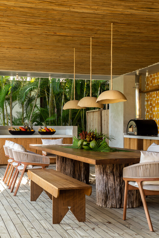 Casa MP / 73.Onze Arquitetura - Fotografia de Interiores, Madeira, Mesa, Cadeira