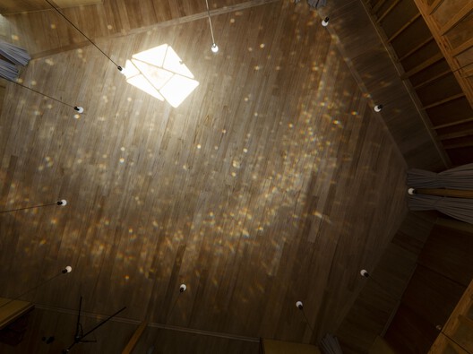 Cabaña del Sombrero / Tezuka Architects - Fotografía interior, Madera, Iluminación
