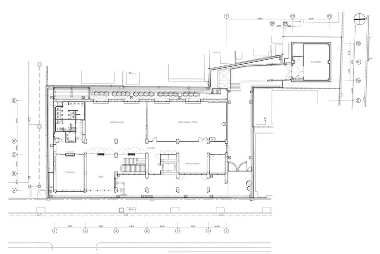 Edifício Sosho-kan da Universidade de Artes de Kyoto / Takenaka Corporation - Imagem 27 de 33