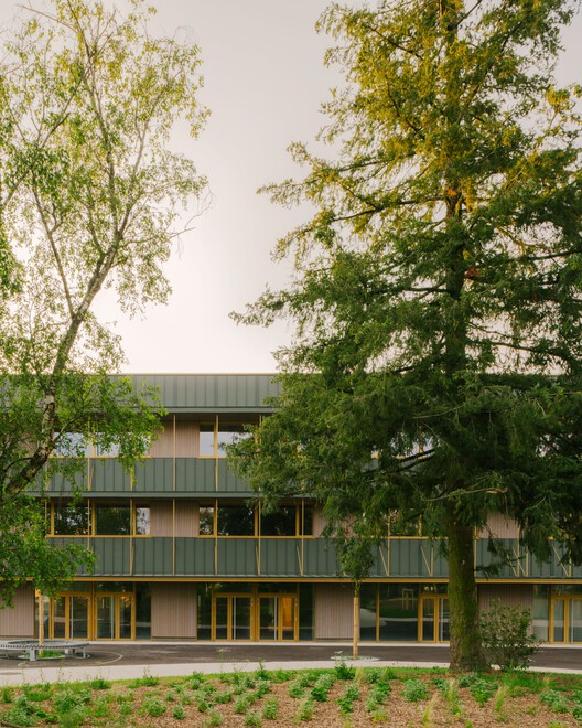 Maryse Bastié Middle School Reconstruction / Tectoniques Architects - Exterior Photography