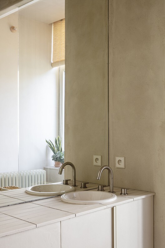 Karper Building Renovation / hé! architectuur - Interior Photography, Bathroom, Wood, Sink, Countertop, Lighting