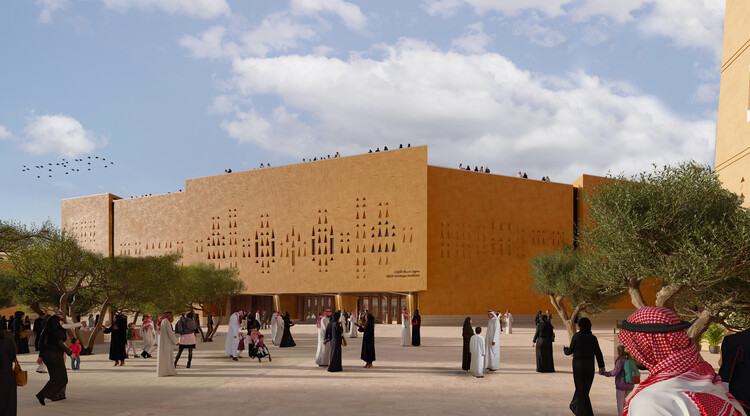 Zaha Hadid Architects Breaks Ground on Asaan Museum in Diriyah, Saudi Arabia - Image 1 of 6