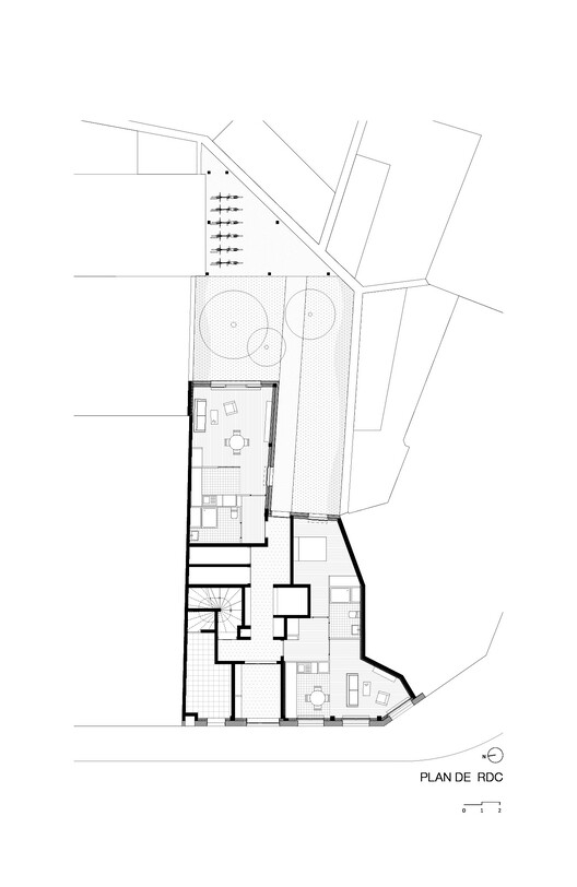 Pradrier 15 Housing Units / mobile architectural office - Image 26 of 29
