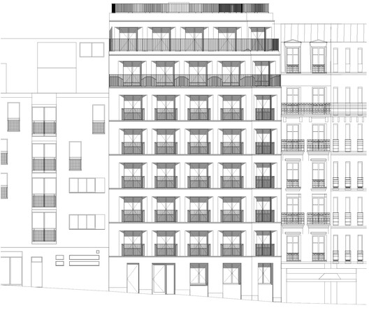 Pradrier 15 Housing Units / mobile architectural office - Image 29 of 29