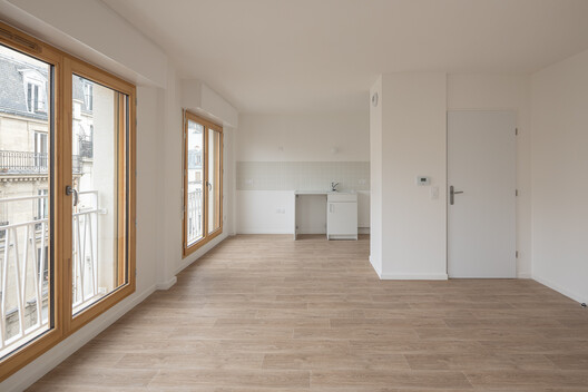 Pradrier 15 Housing Units / mobile architectural office - Interior Photography, Wood