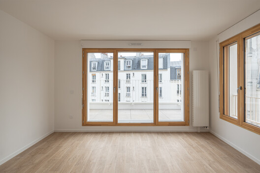 Pradrier 15 Housing Units / mobile architectural office - Interior Photography, Wood