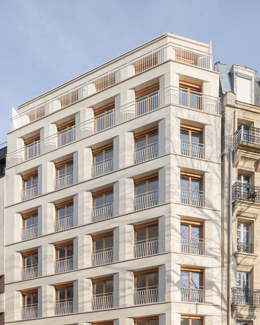 Pradrier 15 Housing Units / mobile architectural office - Exterior Photography, Facade, Balcony