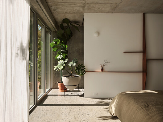 Maison-Jardin BEAU / Alexandre Bernier Architecte - Interior Photography, Bedroom, Wood