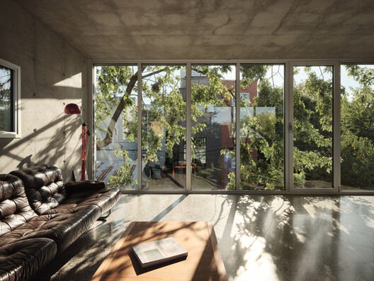 Maison-Jardin BEAU / Alexandre Bernier Architecte - Interior Photography, Living Room
