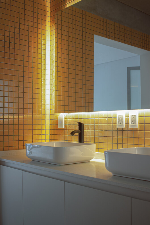 Casa Sofia  / AMASA Estudio - Fotografía interior, Baño, Iluminación, Vidrio, Tarjas