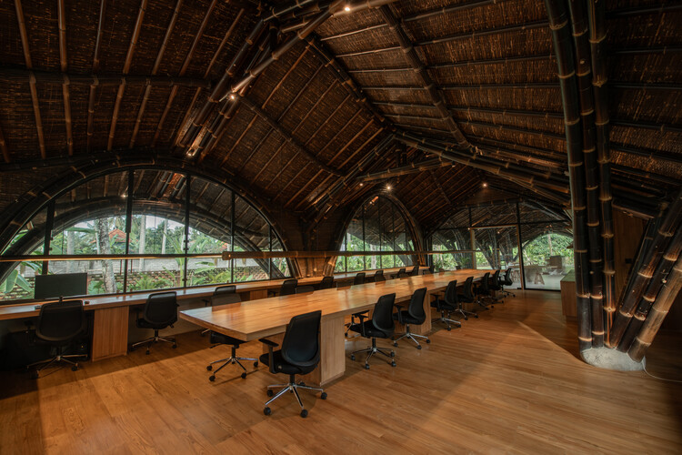 Estudio Lodtunduh / Pablo Luna Studio - Fotografía interior, Madera, Fijación Vigas