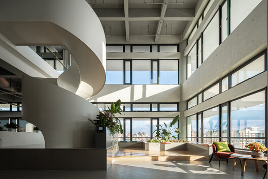Zhuhai Planning Science and Technology Innovation Center / nsaaa + Zhuhai Institute of Urban Planning & Design - Interior Photography, Wood, Glass, Balcony