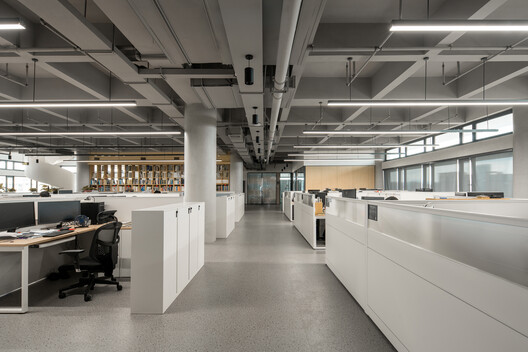 Zhuhai Planning Science and Technology Innovation Center / nsaaa + Zhuhai Institute of Urban Planning & Design - Interior Photography, Kitchen