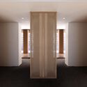 Sunlight Courtyard, Entrance Lobby of Aranya / SHISUO design office - Hotels Interiors