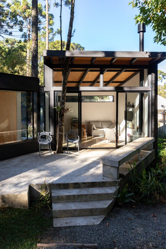 Araucarias House / ARKITITO Arquitetura - Exterior Photography, Wood, Beam, Patio, Garden