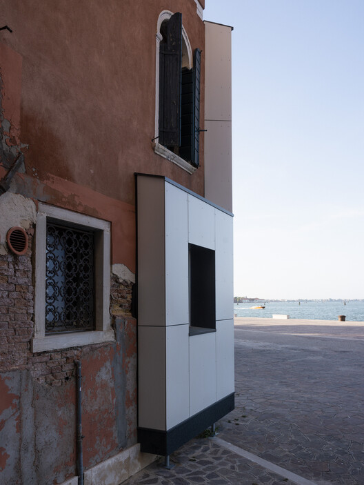 Pavilion of Estonia Let Me Warm You Biennale Architettura 2025 / Keiti Lige + Elina Liiva + Helena Männa - Exterior Photography, Concrete