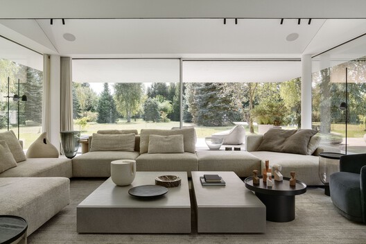 S House / PL.Architekci - Interior Photography, Living Room, Sofa, Chair
