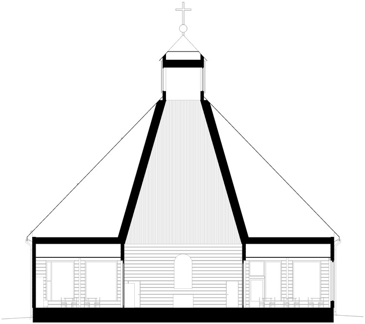 Igreja Kiihtelysvaara  / LUO Architects - Imagem 21 de 25