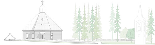 Kiihtelysvaara Church  / LUO Architects - Image 25 of 25
