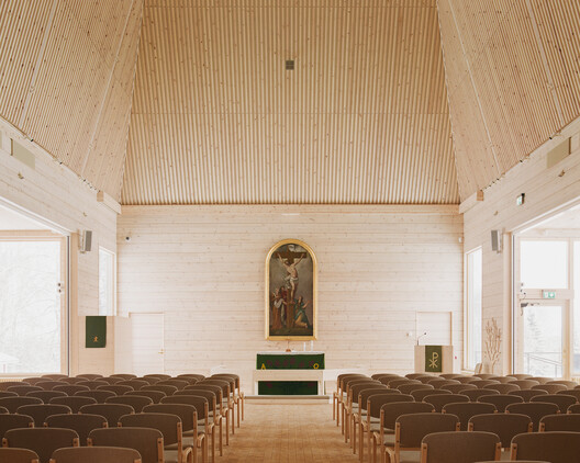Kiihtelysvaara Church  / LUO Architects - Image 4 of 25