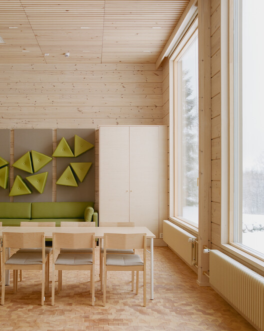 Kiihtelysvaara Church  / LUO Architects - Interior Photography, Wood, Chair