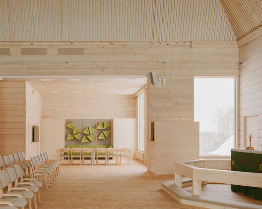 Kiihtelysvaara Church  / LUO Architects - Image 5 of 25