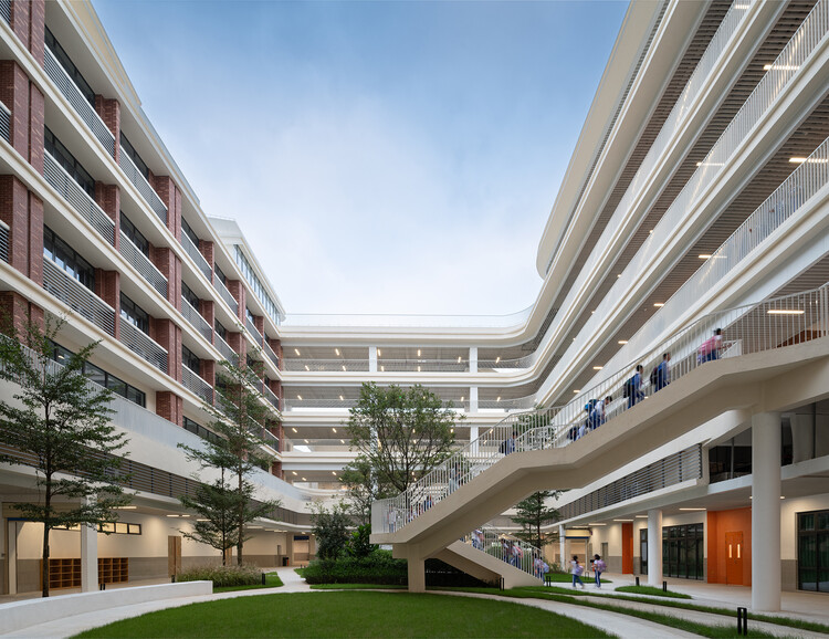 Escola na Cidade da Ciência de Guangming / Atelier Global - Fotografia de Exterior