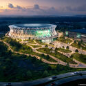 Populous Unveils New Images of Germany’s First Climate-Neutral Event Arena in Munich - Featured Image