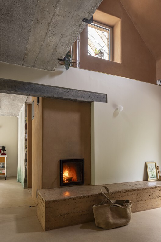 Omloop Farmhouse / hé! architectuur - Interior Photography, Wood, Lighting, Beam