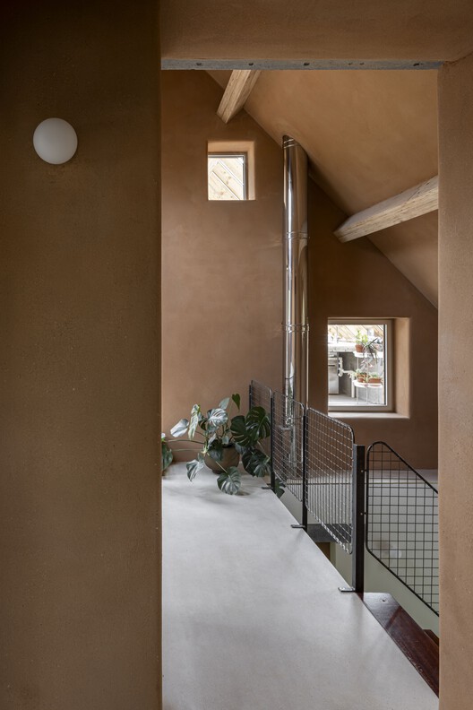 Omloop Farmhouse / hé! architectuur - Interior Photography, Wood, Concrete